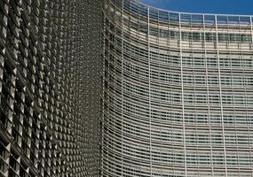 el berlaymont edificio en Bruselas foto