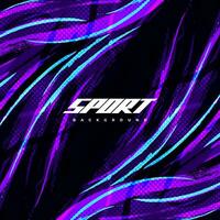 Abstract and Colorful Brush Background with Halftone Effect. Sport Banner. Brush Stroke Illustration. Scratch and Texture Elements For Design vector