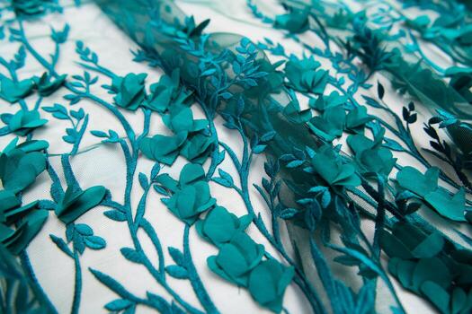 colección de de moda telas muestras de diferente natural telas para de coser un Moda colección de ropa. grande selección de telas en el Tienda o Sastre depósito. foto