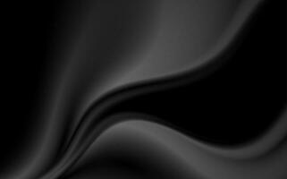 Abstract dark grey smoke waves background vector