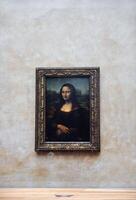 mona lisa portrait photo