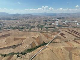 granja campos antecedentes textura 4 4 k aéreo ver 4k Turquía antalya foto