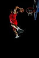 basketball player in action photo