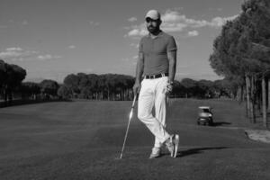 golf player portrait photo