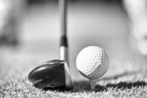 Golf club and ball photo