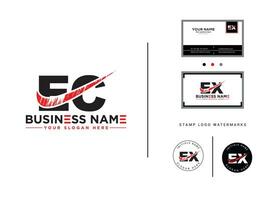 moderno CE negocio logo, cepillo letras CE logo icono vector imagen diseño