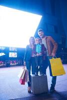 Group Of Friends Enjoying Shopping photo