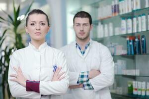 pharmacy drugstore people team photo