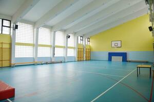 colegio gimnasio interior foto