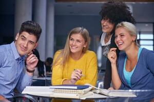 students group  study photo