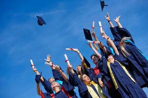 high school graduates students photo