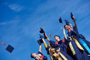 high school graduates students photo