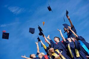 high school graduates students photo