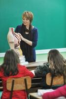 aprender biologia en la escuela foto