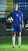 soccer player portrait photo