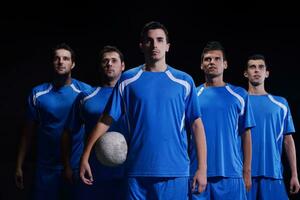 equipo de jugadores de fútbol foto