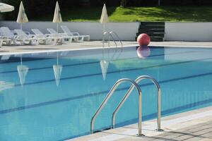 hotel outdoor swimming pool photo