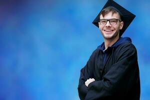 retrato del día de la graduación foto