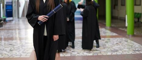 portrait of graduation day photo