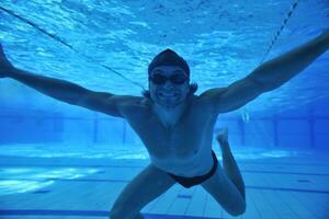 swimming pool underwater photo