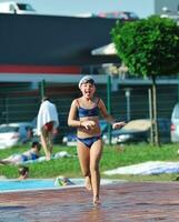 swimming pool fun photo