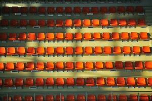 sport arena seats photo