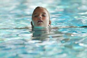 swimming pool fun photo