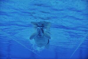 swimming pool underwater photo