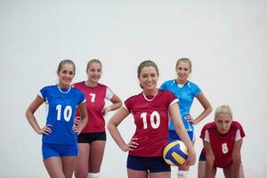 volleyball  woman group photo