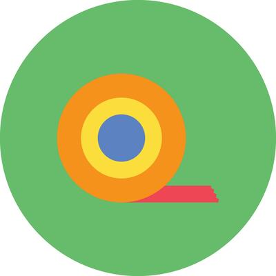 Insulating Tape Vector Icon