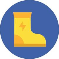 Electrician Boots Vector Icon