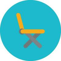 Fishing Chair Vector Icon