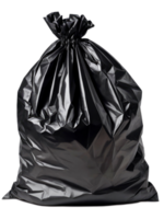 Garbage bag isolated on transparent background. AI generative png