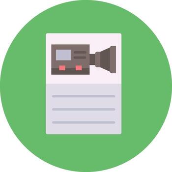 Script Vector Icon