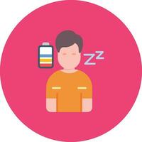 Tired Vector Icon