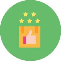 Product Rating Vector Icon