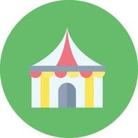 Circus Tent Vector Icon