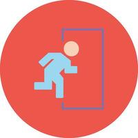 Fire Exit Vector Icon