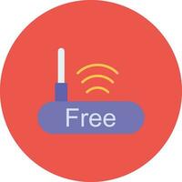 icono de vector wifi gratis