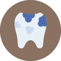 Tooth Decayed Vector Icon