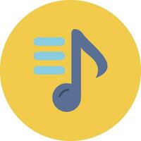 Musical Note Vector Icon