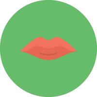 icono de vector de labios