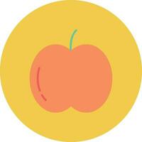 icono de vector de manzana