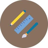 School Supplies Vector Icon