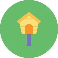 Bird House Vector Icon