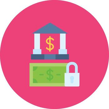 Secured Loan Vector Icon