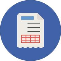 Invoice Vector Icon