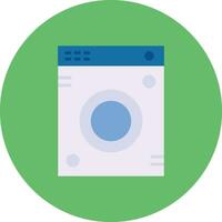 Washing Machine Vector Icon