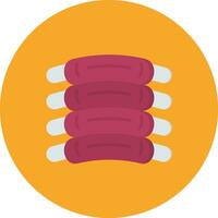 Ribs Vector Icon