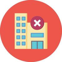 Booking Cancel Vector Icon